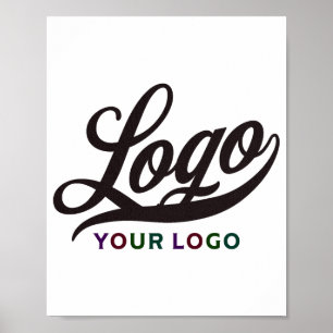 Heet Roze Bedrijfslogo Swag Zakelijke Mannen Vrouw Poster