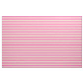 Heet Roze & Beige Gestreepte Patroon Stof (Fat Quarter)