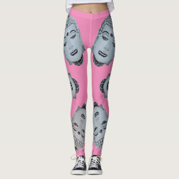 Heet Roze Boeddha Leggings