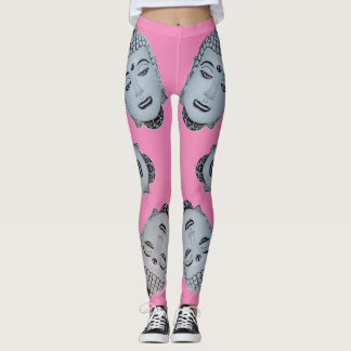 Heet Roze Boeddha Leggings
