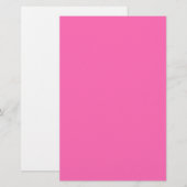 Heet Roze Briefpapier (Voorkant / Achterkant)