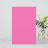 Heet Roze Briefpapier (Staand voorkant)