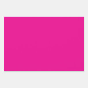 Heet Roze Bruiloften Kerst Helder Aangepaste Kleur Inpakpapier Vel