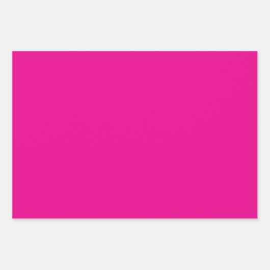 Heet Roze Bruiloften Kerst Helder Aangepaste Kleur Inpakpapier Vel (Voorkant)
