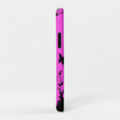 Heet Roze Butterfly Garden Persoonlijke benaming Case-Mate iPhone Case (Achterkant/rechts)