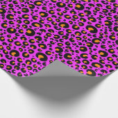 Heet Roze Cheetah print inpakpapier (Hoek)
