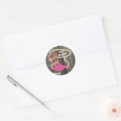 Heet Roze Cowgirl Stickers (Envelop)