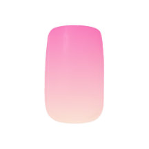 Heet Roze Crème Ombre Minx Nagel Wraps
