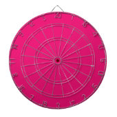 Heet Roze dartboard Dartbord (Voorkant)