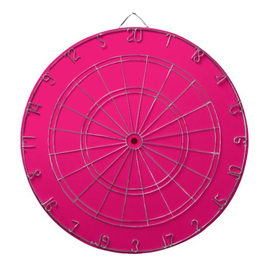 Heet Roze dartboard Dartbord (Voorkant)