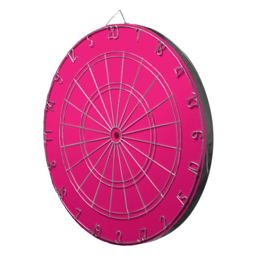 Heet Roze dartboard Dartbord (Voorkant Rechts)