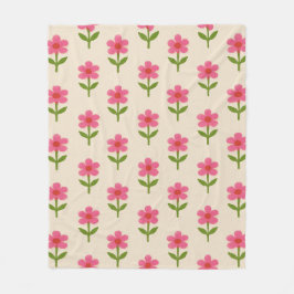 Heet Roze Dekbed Fleece Deken