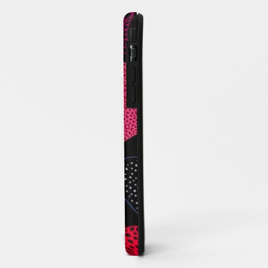 Heet Roze Drieluik Muur Kunst Case-Mate iPhone Case (Achterkant/links)