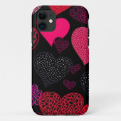 Heet Roze Drieluik Muur Kunst Case-Mate iPhone Case (Achterkant)