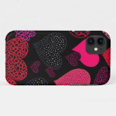 Heet Roze Drieluik Muur Kunst Case-Mate iPhone Case (Achterkant (horizontaal))