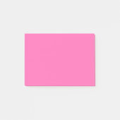 Heet Roze Effen Kleur Post-it® Notes (Voorkant)