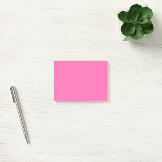 Heet Roze Effen Kleur Post-it® Notes (Kantoor)