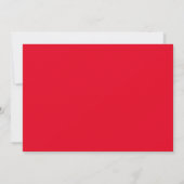 Heet Roze Elegante Typografie Trouwen Save The Date (Achterkant)