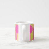 Heet roze en gelukkig Expresso mok (Achterkant)
