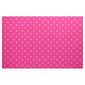 Heet Roze en goudsbloem Sinaasappel Polka Dot Stof (Yard (91,4 cm))