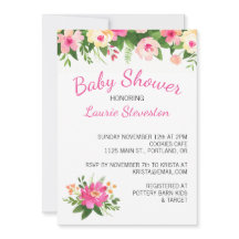 Heet Roze en Groene Bloemen Bloemen Bloemen Bloeme