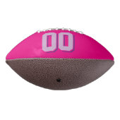 HEET ROZE EN LICHT PAARSE Custom Football (Gedraaid 270)