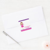 Heet Roze en Paarse Fairy Stickers (Envelop)