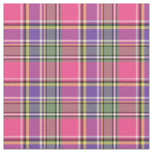 Heet Roze en Paarse  Plaid