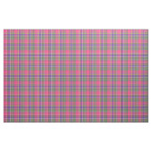Heet Roze en Paarse  Plaid Stof (Fat Quarter)