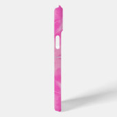 Heet Roze en Zilver Case-Mate iPhone Case (Achterkant / Rechts)