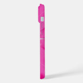 Heet Roze en Zilver iPhone Hoesje (Linkerkant)