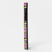 Heet roze etnisch patroon Case-Mate iPhone case (Achterkant/links)