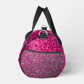 Heet roze faux glitter sparkles plunjezak (Rechts)