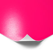 Heet Roze Foto Afdruk (Hoek)