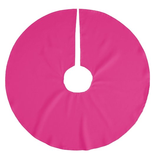 Heet roze fuchsia boomkleed kerstboom rok (Voorkant)