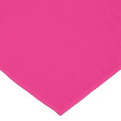 Heet roze fuchsia tafelloper (Hoek)
