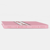 Heet roze gastboek gastenboek (Rug)