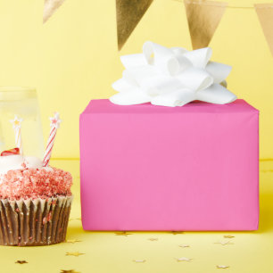 Heet Roze Glanzend Inpakpapier