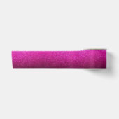 Heet Roze Glitter Bruidsfeest Verjaardagsfeest Satijnen Lint (Voorkant)