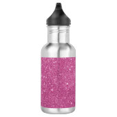 Heet Roze Glitter Vonken Waterfles (Rechts)