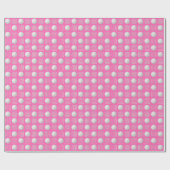 Heet Roze Golfbal en T-shirt Gift Cadeaupapier (Vlak)