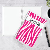 Heet Roze Golfprint Diertjes Tas Schets Notitieboek