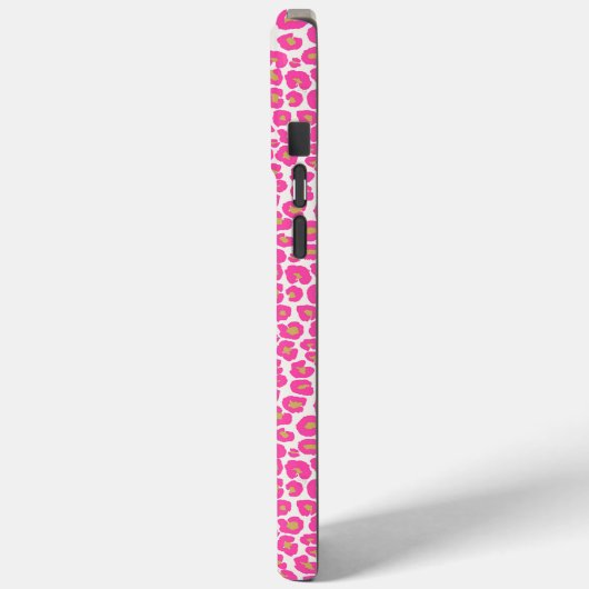 Heet roze goud luipaard patroon Case-Mate iPhone case (Achterkant / Links)