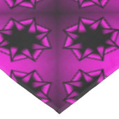 Heet Roze Gradiënt Star Bow Tafelkleed (Gekanteld)