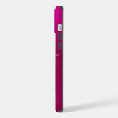 Heet Roze Handtekening Monogram Folie iPhone Hoesje (Linkerkant)