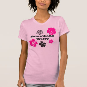 Heet Roze Hawaïaanse Bloem Custom Shirt