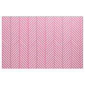 Heet Roze Herringbone Grote Schaal Stof (Fat Quarter)