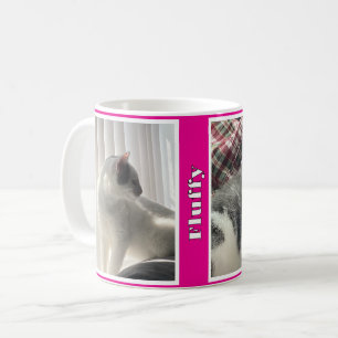 Heet Roze Huisdierfoto's en Namen Koffiemok