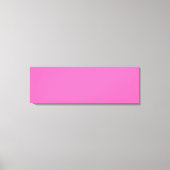 Heet Roze Ingepakte Canvas Afdruk (Voorkant)