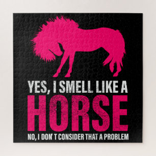 Heet Roze Ja Ik Ruik Als Een Paard Legpuzzel